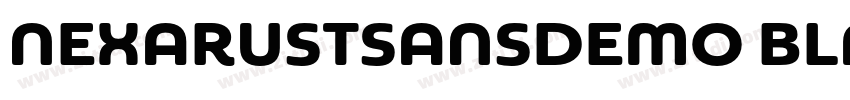 NEXARUSTSANSDEMO BLA字体转换